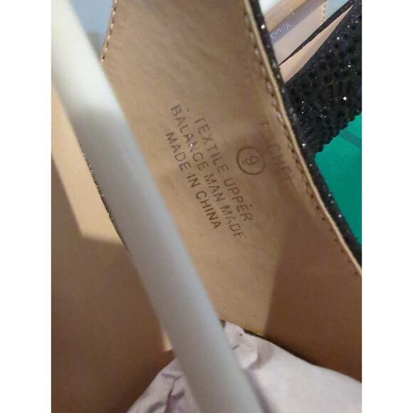 Lauren Lorraine Rachel Black Heel Size 9 NIB - Picture 3 of 5